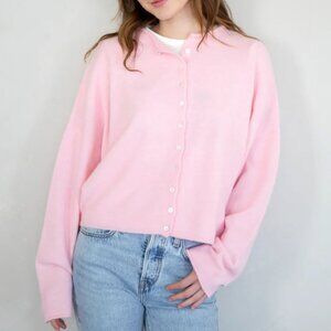 Things Between Baby Pink Piper Cardigan